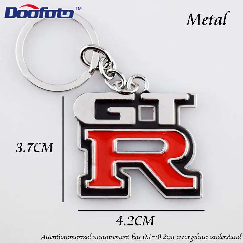 Car Styling Auto Keyring Keychain Metal Key Ring