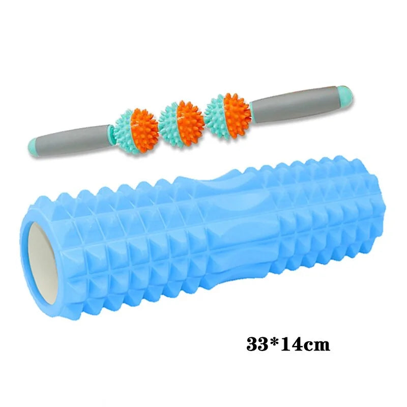 Yoga Column Foam Roller for Fitness, Pilates, and Muscle Relaxation