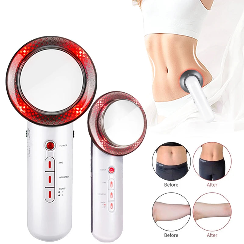 Ultrasound Cavitation EMS Face Body Slimming Massager