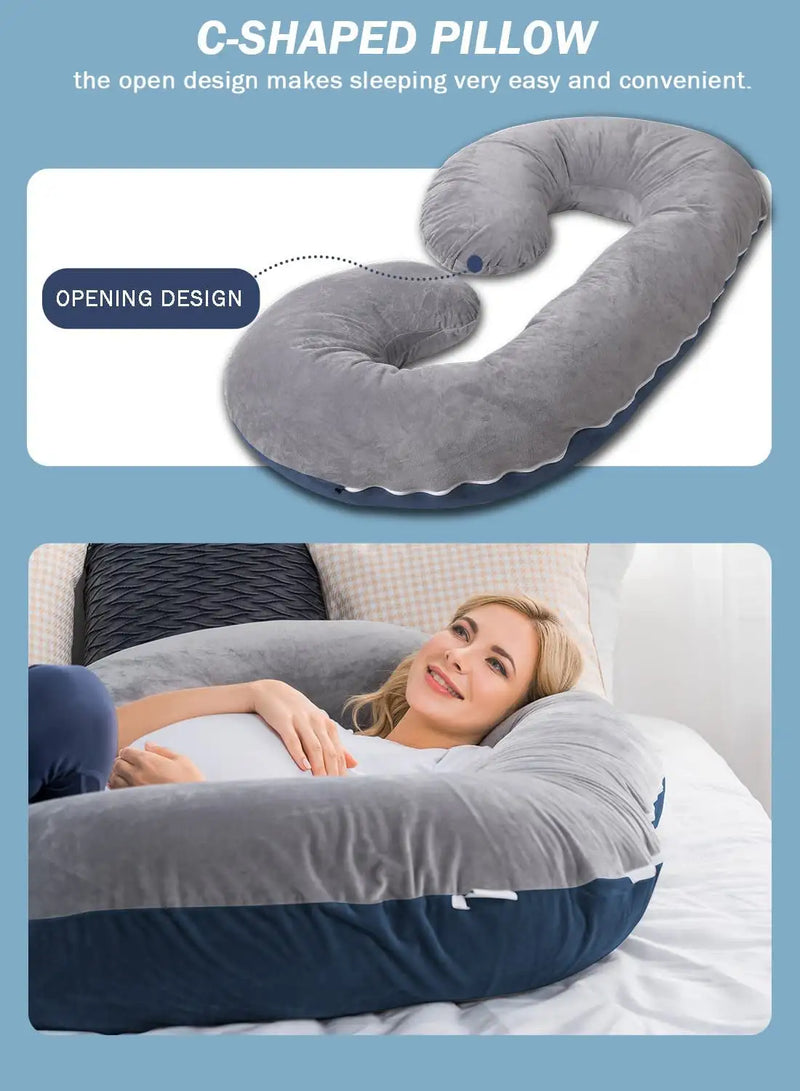 Ultimate Comfort C-Shaped Pregnancy Body Pillow