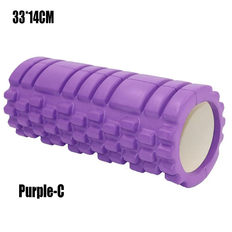 Yoga Column Foam Roller for Fitness, Pilates, and Muscle Relaxation