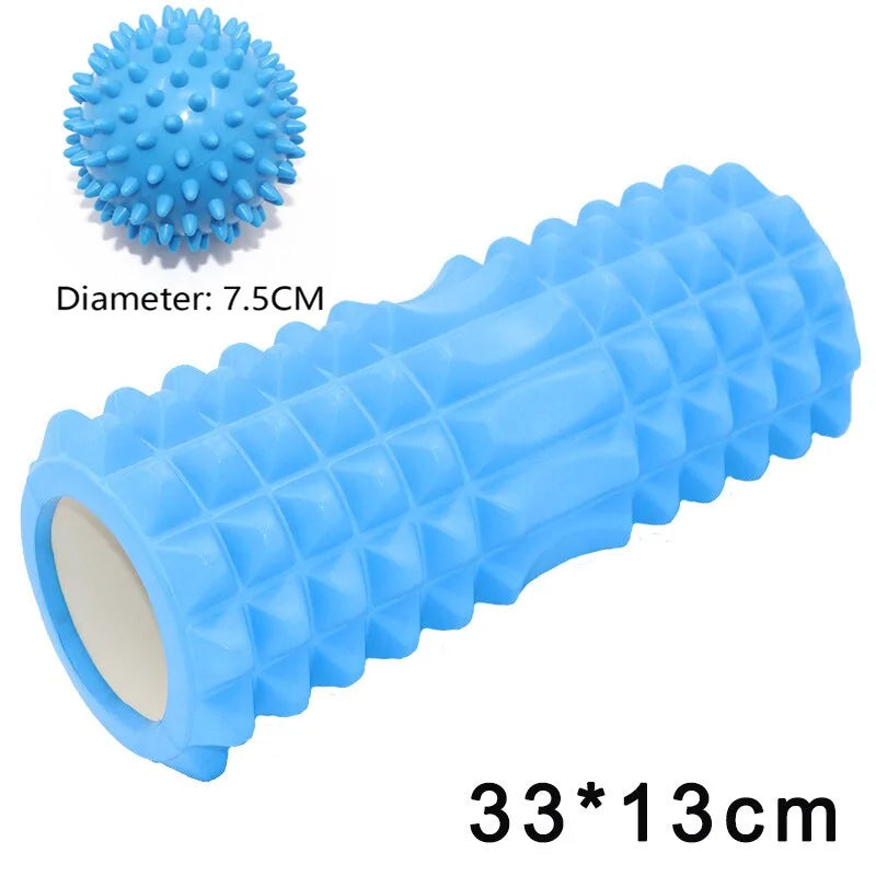 Yoga Column Foam Roller for Fitness, Pilates, and Muscle Relaxation