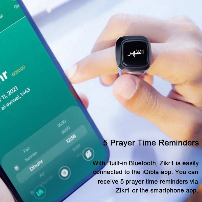 Tasbeeh Smart Counter Ring