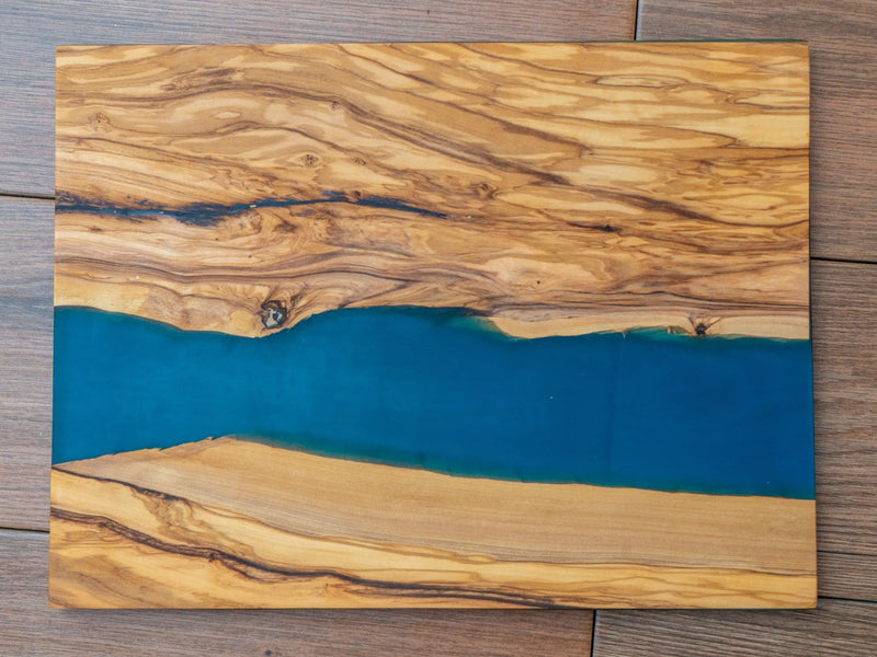 Olive Wood Resin Cutting Board