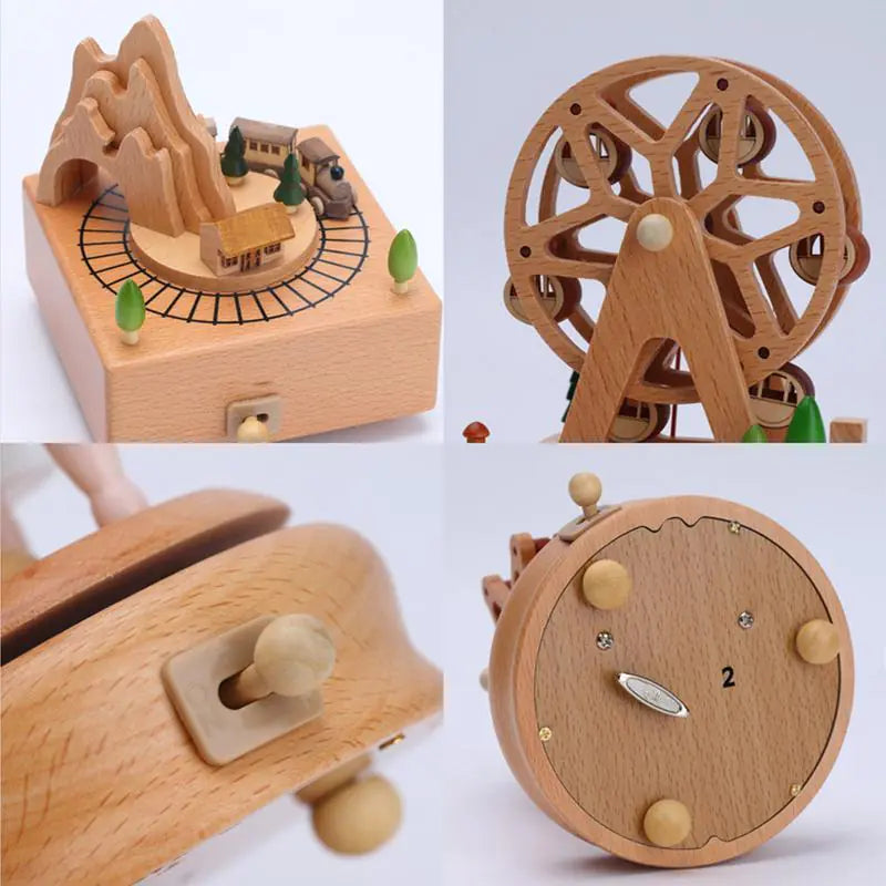 Music Box - Vintage Wood